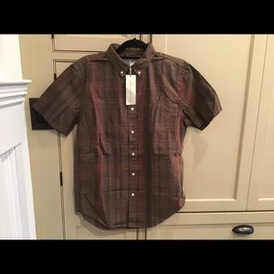 Mens Outerknown short sleeve sz. Med. button down